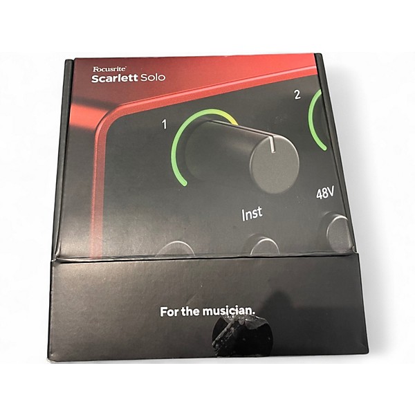 Used Focusrite Scarlett Solo Audio Interface