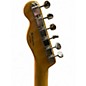 Used 2009 Fender Mustang Telecaster Red Chrome with Mustang Logo Solid Body Electric Guitar