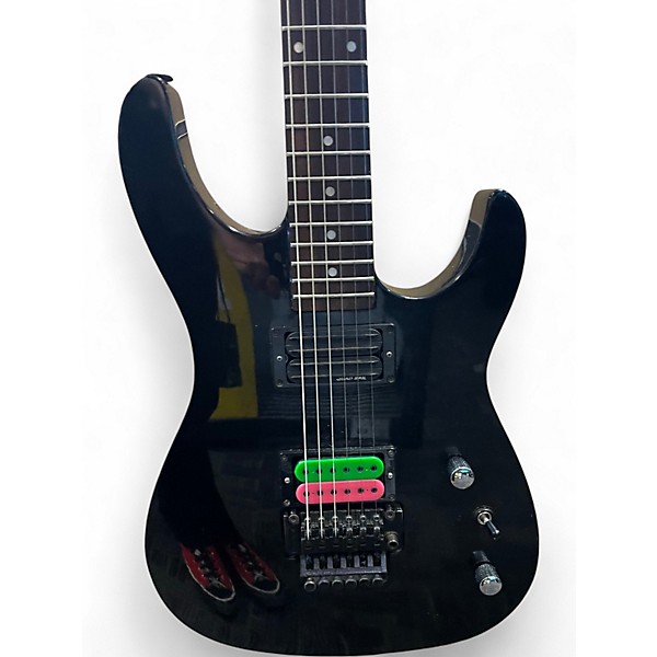 Used Kramer FR404  BLACK Solid Body Electric Guitar