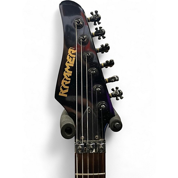 Used Kramer FR404  BLACK Solid Body Electric Guitar
