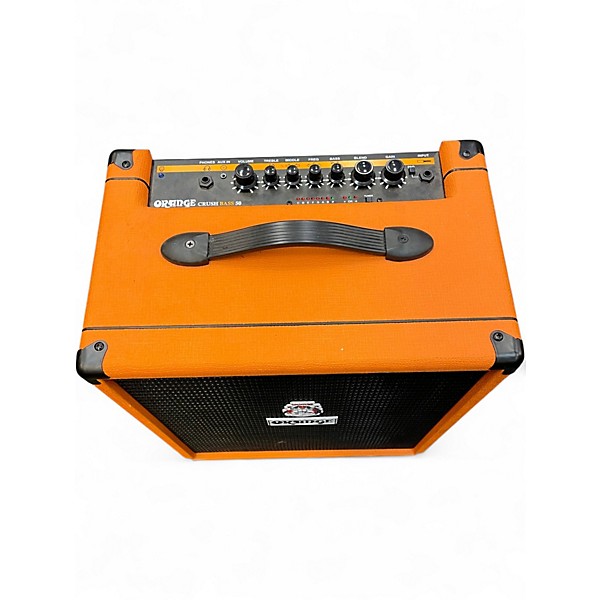 Used Orange Amplifiers Crush Bass 50 Bass Combo Amp