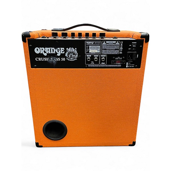 Used Orange Amplifiers Crush Bass 50 Bass Combo Amp