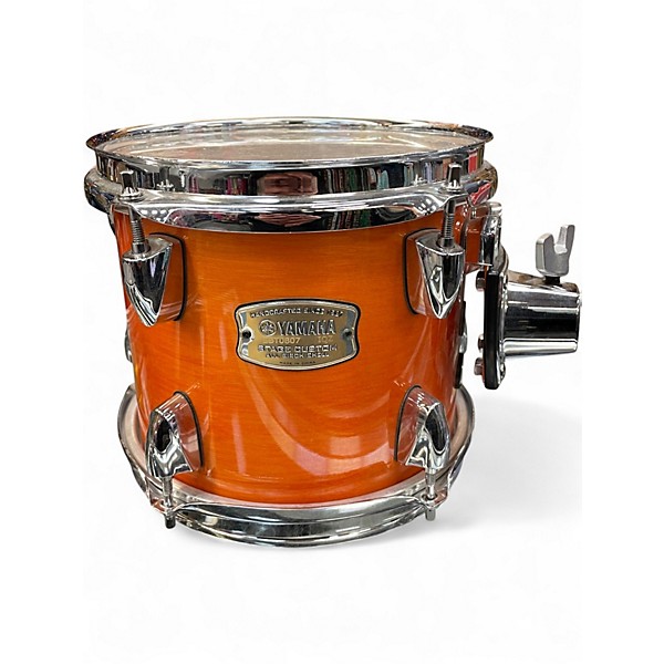 Used Yamaha 8X8 Stage Custom Snare Orange Drum