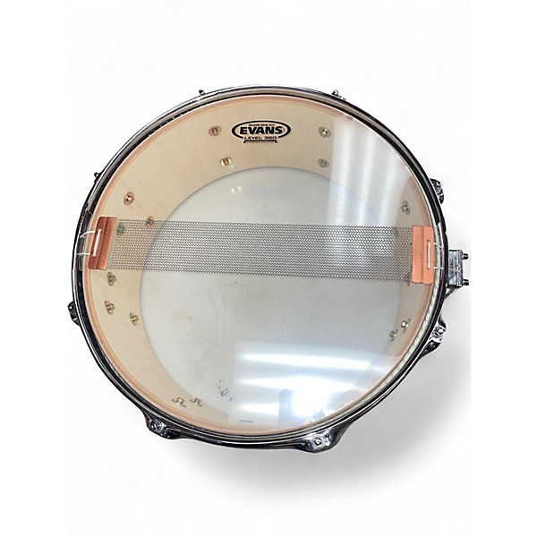 Used Yamaha 14X5.5 Stage Custom Snare Purple Drum