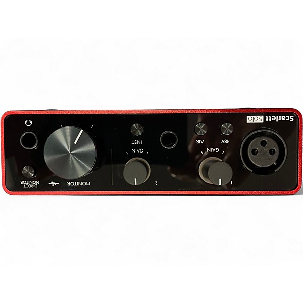 Used Focusrite Scarlett Solo Audio Interface