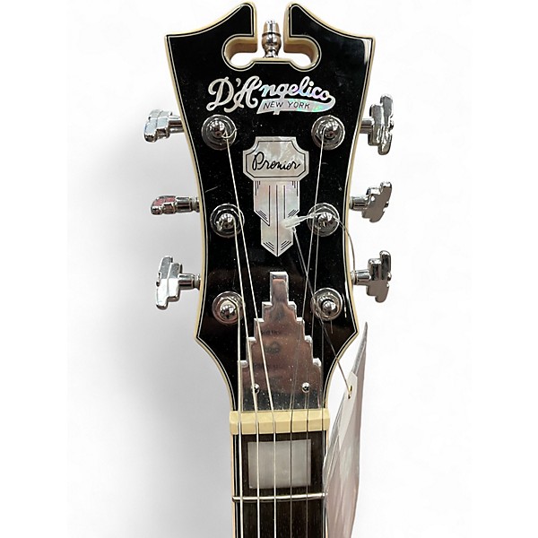 Used D'Angelico Premier Series Ice Blue Metallic Solid Body Electric Guitar