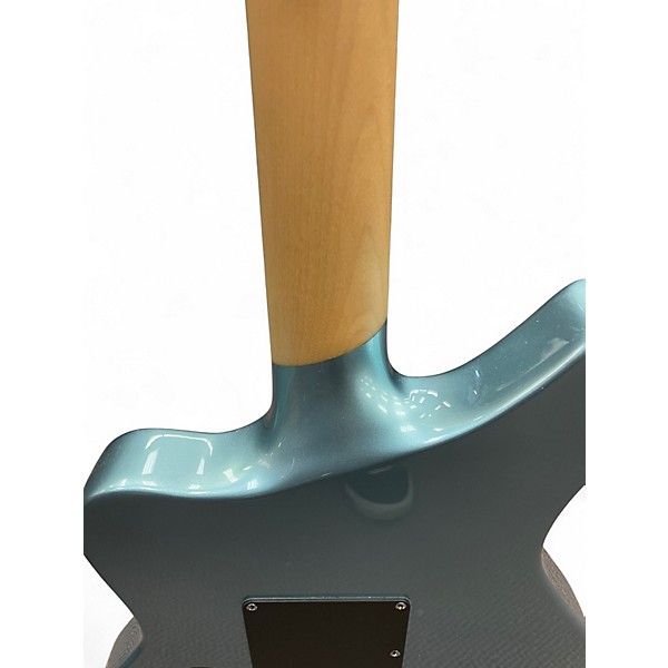 Used D'Angelico Premier Series Ice Blue Metallic Solid Body Electric Guitar