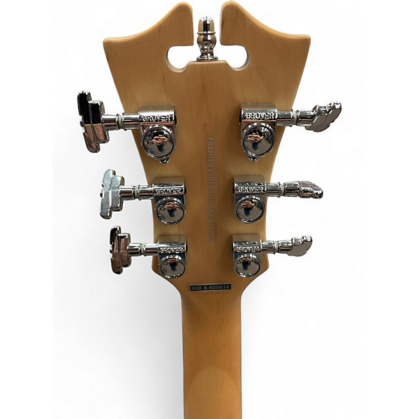 Used D'Angelico Premier Series Ice Blue Metallic Solid Body Electric Guitar