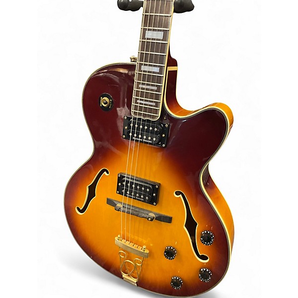 Used Epiphone Joe Pass Emperor 2 Color Sunburst Hollow Body Electric Guitar