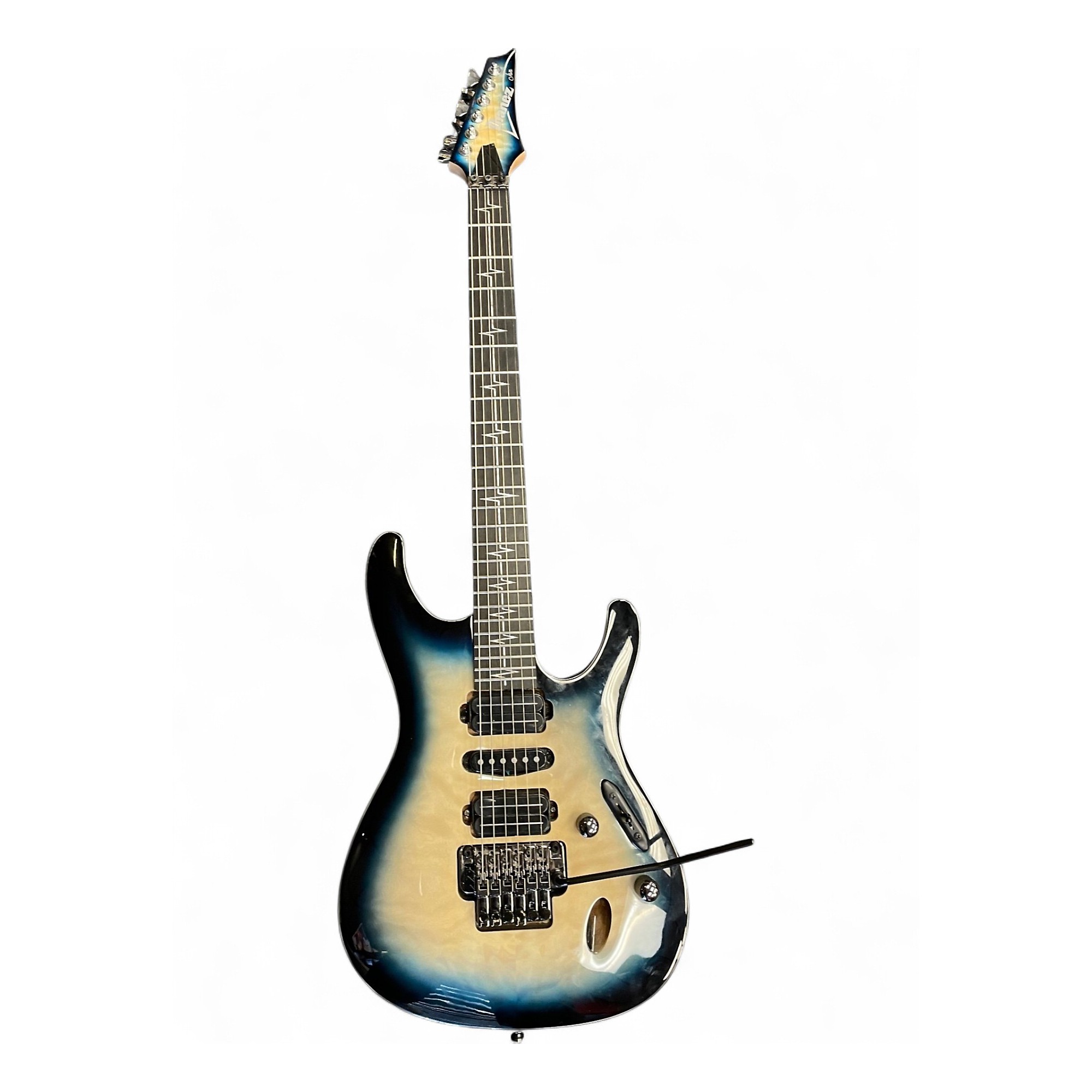 Used Ibanez JivaJr Deep Sea Blonde Solid Body Electric Guitar Deep