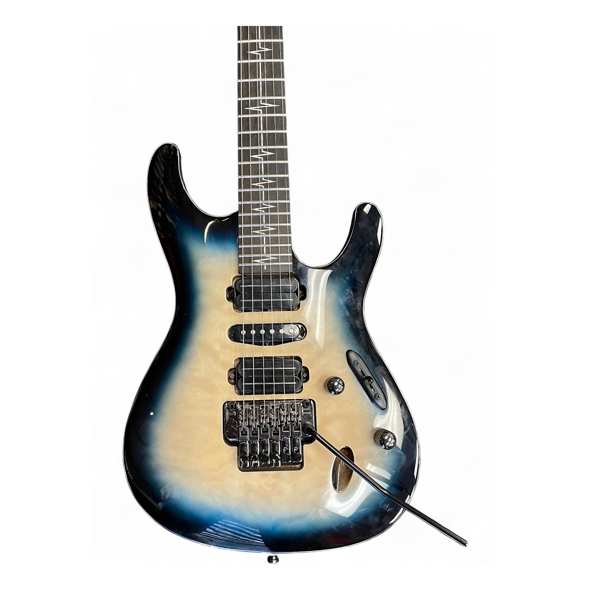 Used Ibanez JivaJr Deep Sea Blonde Solid Body Electric Guitar Deep