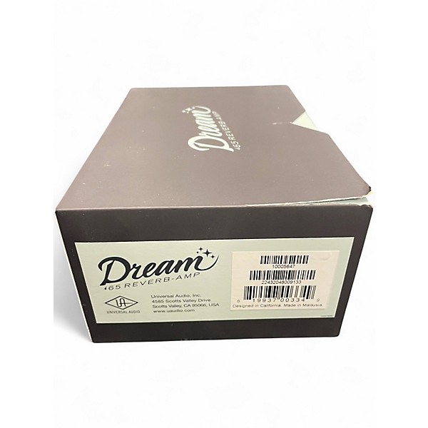 Used Universal Audio DREAM 65' REVERB PRE AMP Effect Pedal