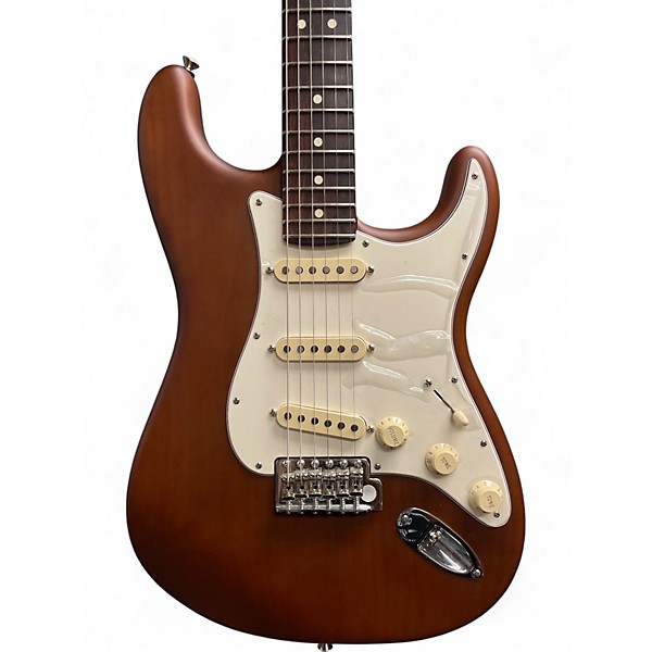 Used Fender Limited Edition American Performer Timber Stratocaster Walnut Solid Body Electric Guitar