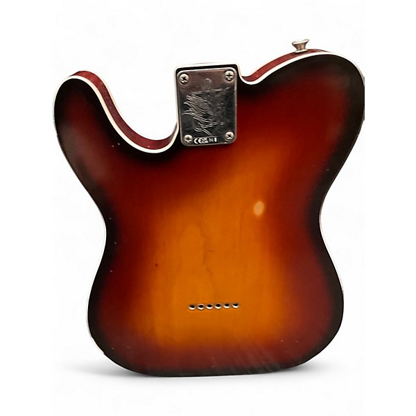 Used Fender Jason Isbell Telecaster 3 Color Sunburst Solid Body Electric Guitar