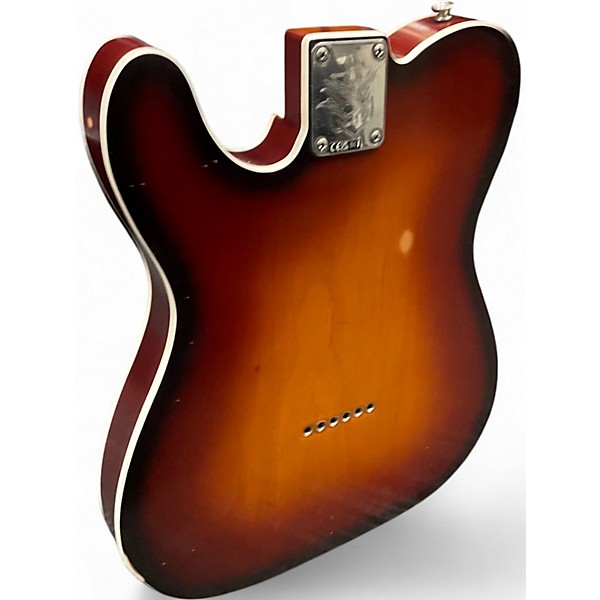 Used Fender Jason Isbell Telecaster 3 Color Sunburst Solid Body Electric Guitar