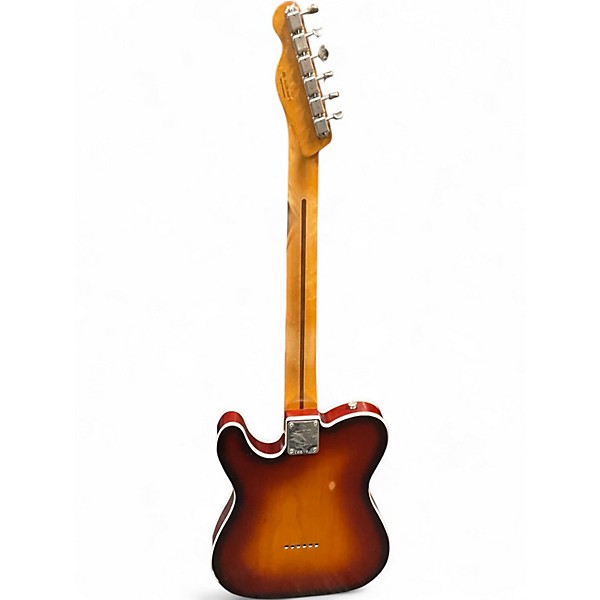 Used Fender Jason Isbell Telecaster 3 Color Sunburst Solid Body Electric Guitar