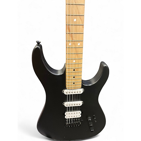 Used Fesley Strat Black Solid Body Electric Guitar