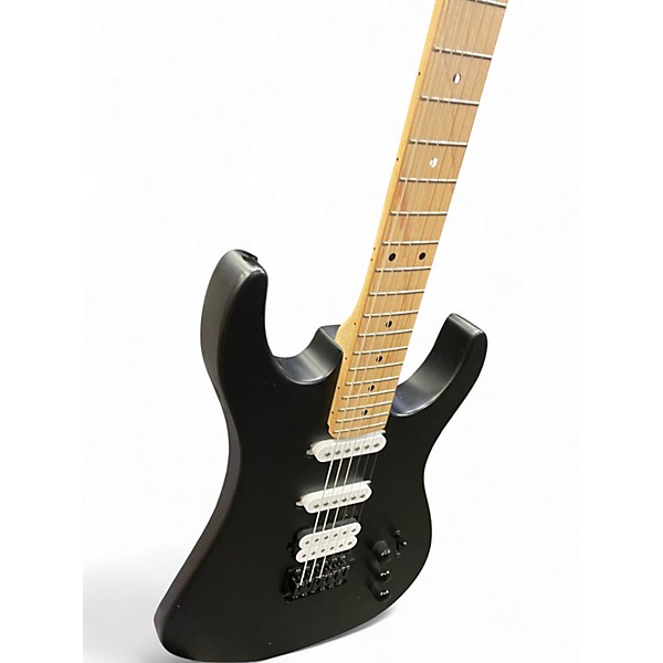 Used Fesley Strat Black Solid Body Electric Guitar