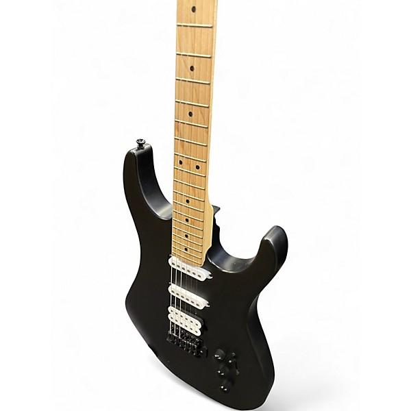 Used Fesley Strat Black Solid Body Electric Guitar