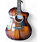 Used Taylor 224CEKDLX Shaded edge burst Acoustic Electric Guitar
