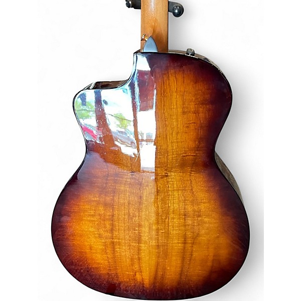 Used Taylor 224CEKDLX Shaded edge burst Acoustic Electric Guitar