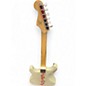 Used Squier Hello Kitty Stratocaster Single Hum With Kitty Pickguard White Solid Body Electric Guitar