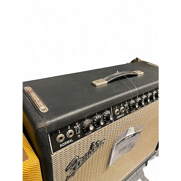 Vintage 1965 Fender Vibrolux Reverb 40W 2x10 Tube Guitar Combo Amp
