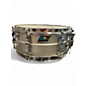 Used Ludwig 14X6 Acrolite Snare brushed aluminum Drum thumbnail