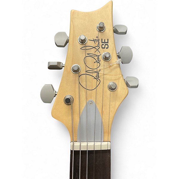 Used PRS SE Silver Sky Dragonfruit Solid Body Electric Guitar