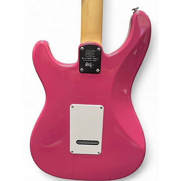 Used PRS SE Silver Sky Dragonfruit Solid Body Electric Guitar