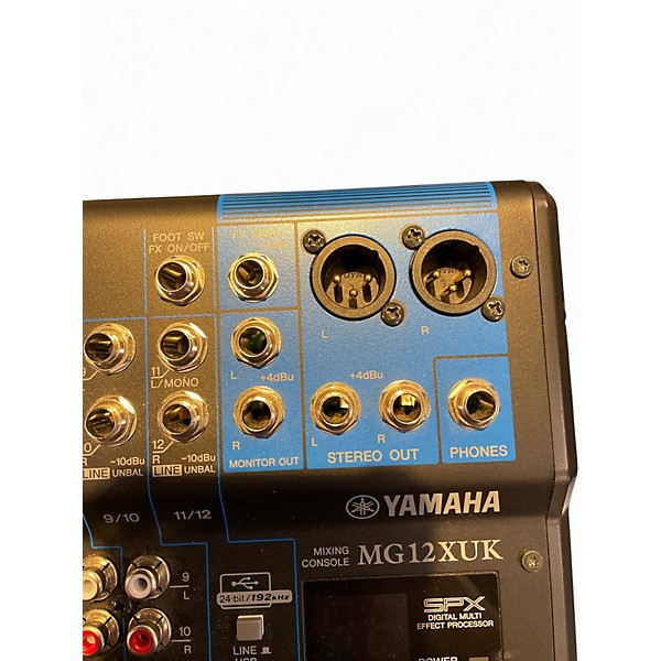 Used Yamaha MG12XUK Powered Mixer