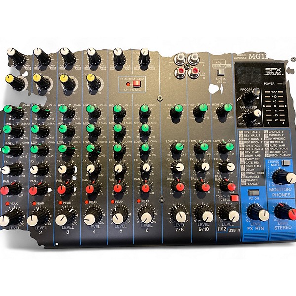 Used Yamaha MG12XUK Powered Mixer