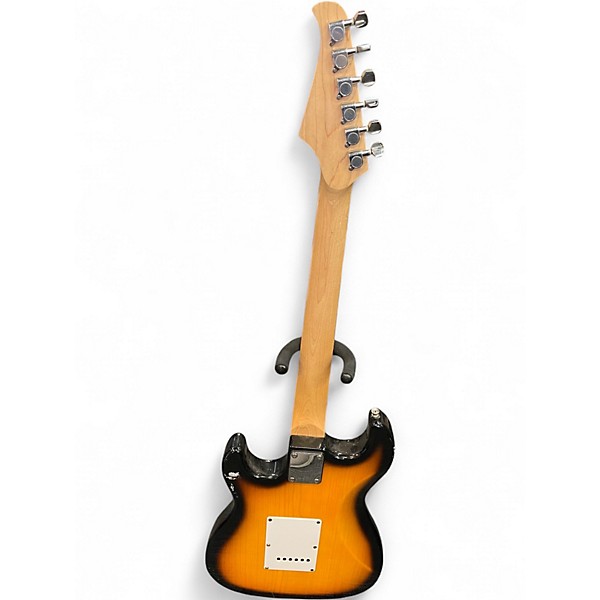 Used Silvertone St Style Tobacco Burst Solid Body Electric Guitar