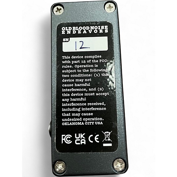 Used Old Blood Noise Endeavors EXPRESSION RAMPER Pedal
