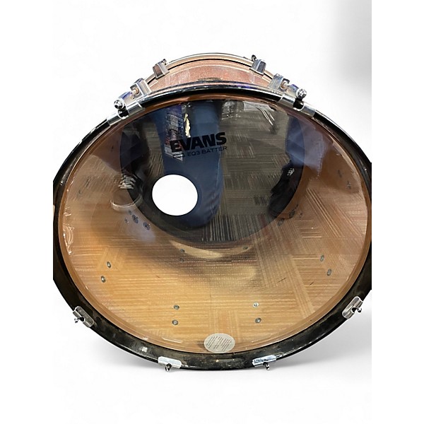 Vintage 1990s Fibes 5 Piece 5 PIECE SHELL PACK PINK SPARKLE Drum Kit