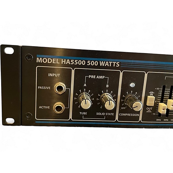 Used Hartke HA5500C 500W Bass Amp Head