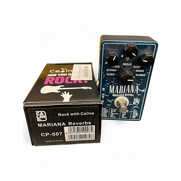 Used Caline Mariana CP-507 Modulated Reverbs Effect Pedal