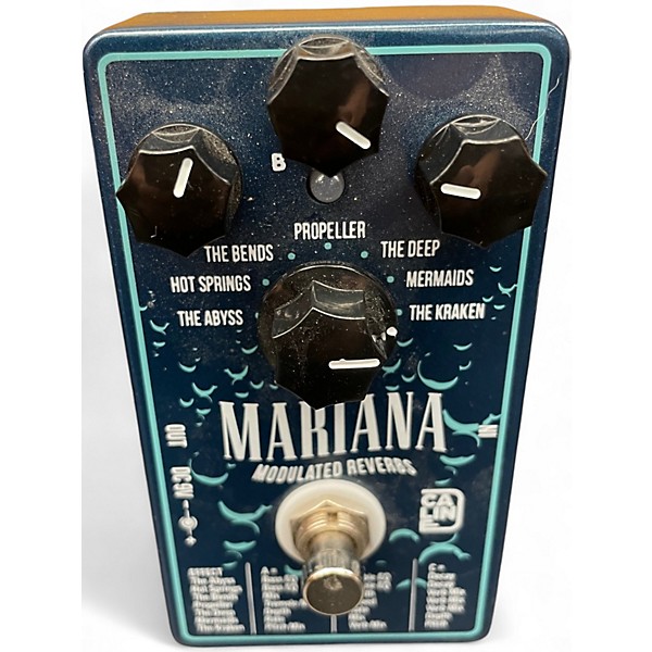 Used Caline Mariana CP-507 Modulated Reverbs Effect Pedal