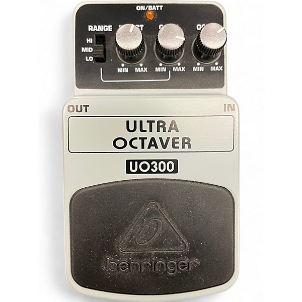 Used Behringer UO300 Ultra Octaver Effect Pedal