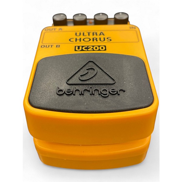 Used Behringer UC200 Stereo Chorus Effect Pedal