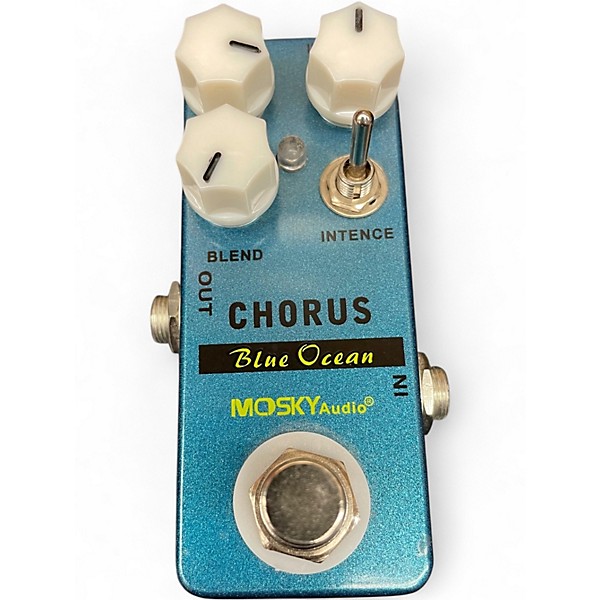 Used Mosky Audio Blue Ocean Chorus Effect Pedal