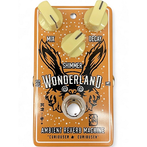 Used Caline Wonderland Ambient Reverb Machine Effect Pedal