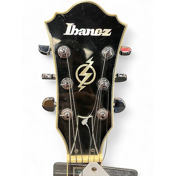 Used Ibanez AK85 Sunburst Hollow Body Electric Guitar