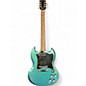 Used Gibson SG Special blue teal Solid Body Electric Guitar thumbnail