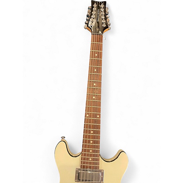 Used Daisy Rock 12 string  Antique White Hollow Body Electric Guitar