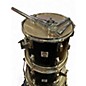 Used Percussion Plus 5 Piece 5 piece  black Drum Kit