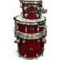 Used 2021 DW 7 Piece PERFORMANCE Candy Apple Red Drum Kit