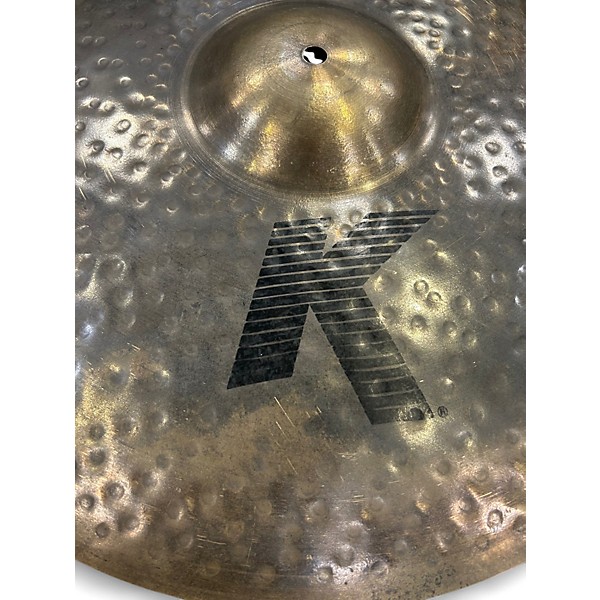 Used Zildjian 21in K CUSTOM ORGANIC RIDE Cymbal