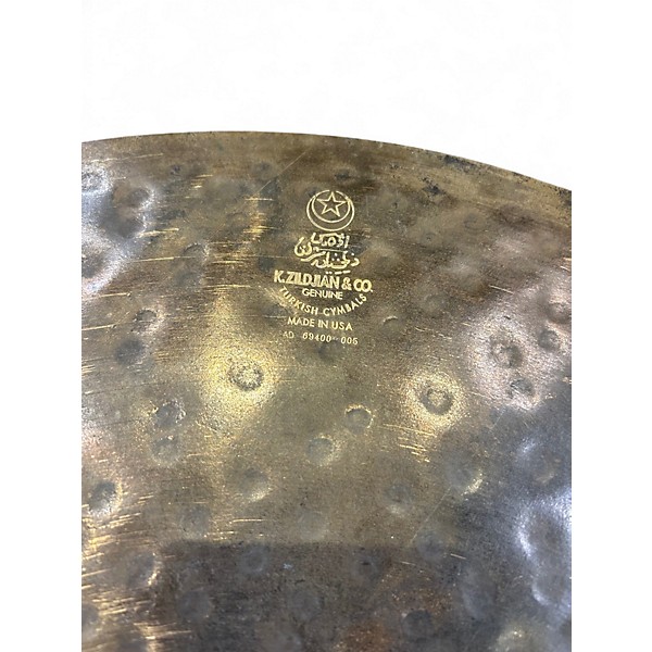 Used Zildjian 21in K CUSTOM ORGANIC RIDE Cymbal