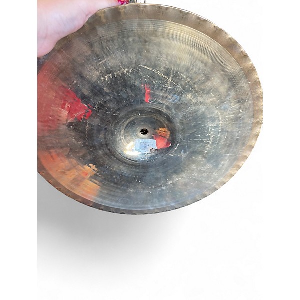 Used Zildjian 15in A Custom Mastersound Hi Hat Pair Cymbal